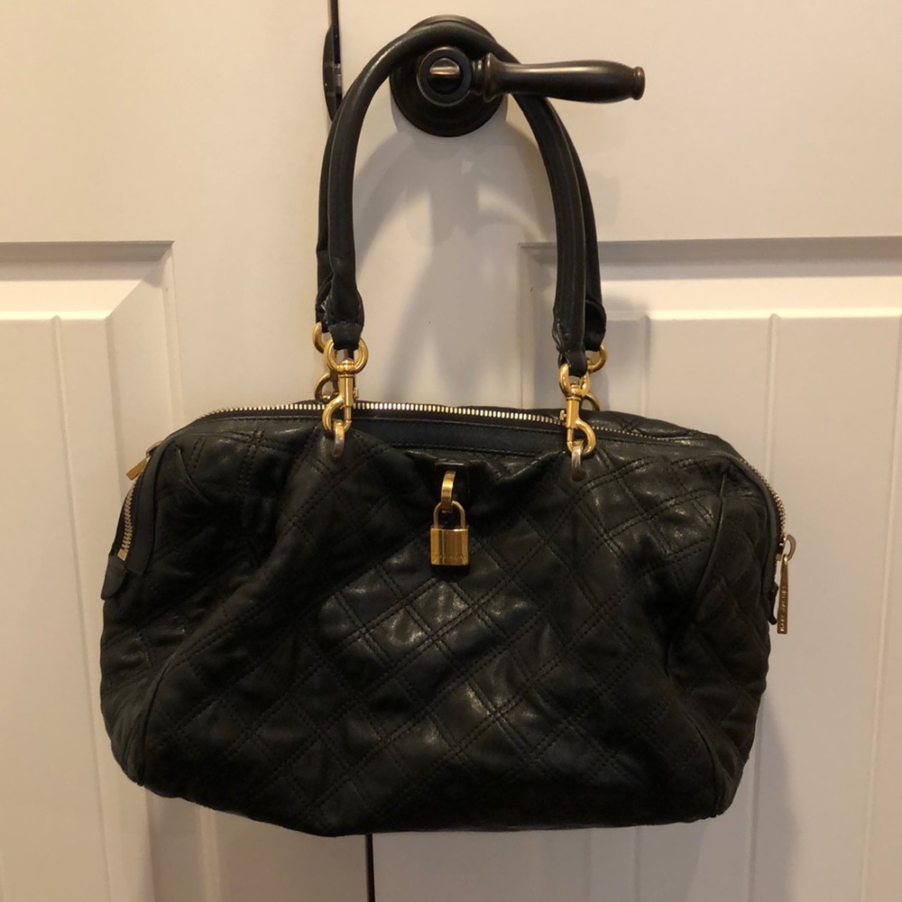 Marc Jacobs quilted black bag